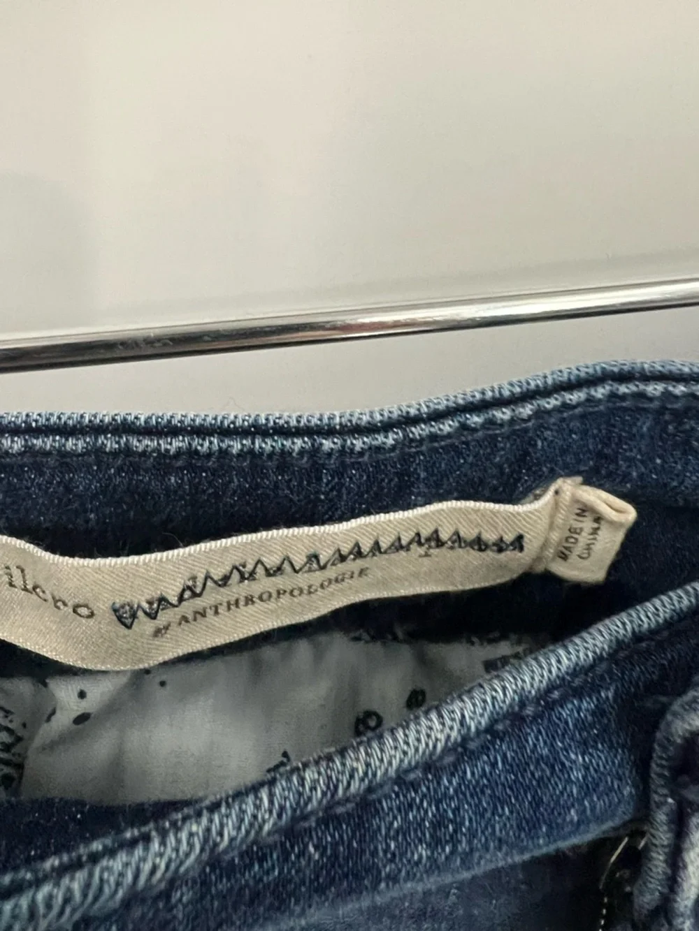 Anthropologie Pilcro & the Letterpress Women’s Dark Blue Denim Shorts - Picture 6 of 8